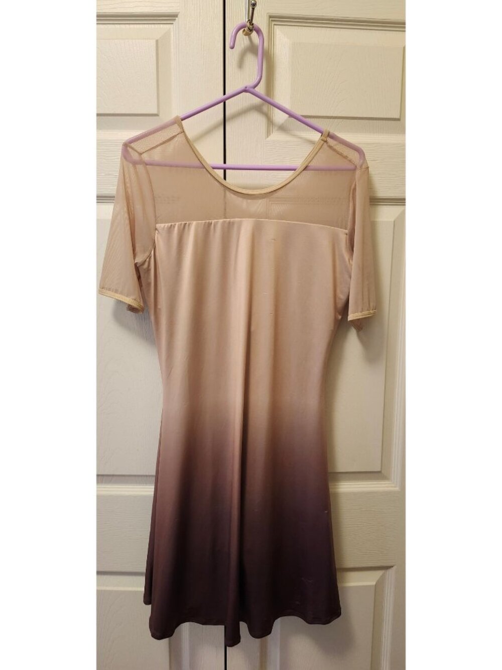 Weissman D10476 When We're Older Ombre Mesh Tunic Dress Dance Costume Size AXL